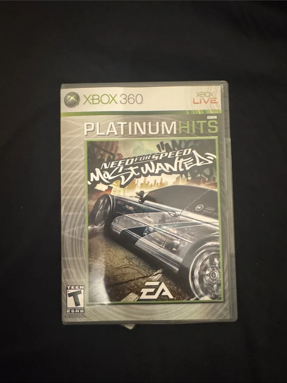Xbox 360 Need for Speed: Most Wanted - Platinum Hits (Silver)